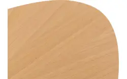 Goossens basic eettafel sanoa blank eiken - 8215945-02