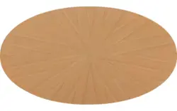 Goossens basic eettafel sanoa blank eiken - 8215945-02