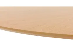 Goossens basic eettafel sanoa blank eiken - 8215945-02