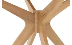 Goossens basic eettafel sanoa blank eiken - 8215946-01