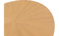 Goossens basic eettafel sanoa blank eiken - 8215946-01