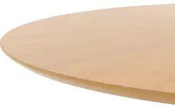 Goossens basic eettafel sanoa blank eiken - 8215946-01