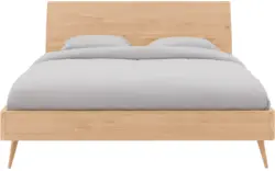 Goossens excellent bedframe dodge blank eiken - 8215950-02