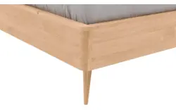 Goossens excellent bedframe dodge blank eiken - 8215950-02