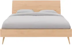 Goossens excellent bedframe dodge blank eiken - 8215951-02