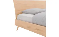 Goossens excellent bedframe dodge blank eiken - 8215951-02