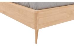 Goossens excellent bedframe dodge blank eiken - 8215951-02