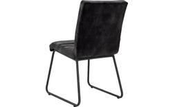 Goossens eetkamerstoel dax grijs stof - 8216143-04