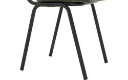 Goossens eetkamerstoel chaplin groen stof - 8216148-01