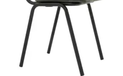 Goossens eetkamerstoel chaplin groen stof - 8216148-01
