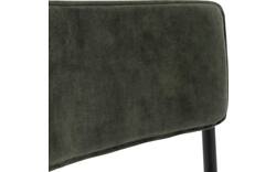Goossens eetkamerstoel chaplin groen stof - 8216148-01