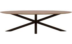 Goossens excellent eettafel gs 1302 blank eiken - 8216171-01