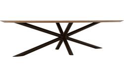 Goossens excellent eettafel gs 1302 blank eiken - 8216171-02