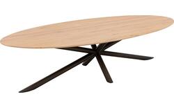 Goossens excellent eettafel gs 1302 blank eiken - 8216172-02