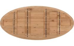 Goossens excellent eettafel gs 1302 blank eiken - 8216172-02