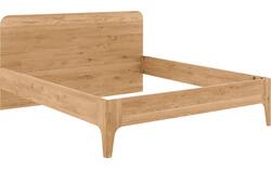 Goossens excellent bedframe curve blank eiken - 8217809-05