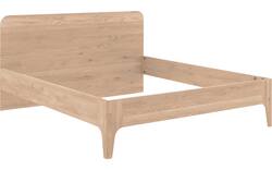 Goossens excellent bedframe curve wit eiken - 8217811-05