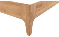 Goossens excellent bedframe curve blank eiken - 8217812-01