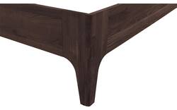 Goossens excellent bedframe curve donker bruin eiken - 8217813-01