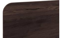 Goossens excellent bedframe curve donker bruin eiken - 8217813-01