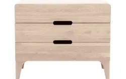 Goossens excellent ladekast curve wit eiken - 8217815-01