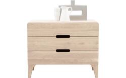 Goossens excellent ladekast curve wit eiken - 8217815-02