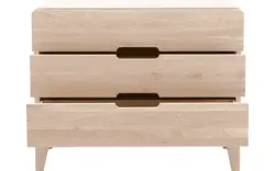 Goossens excellent ladekast curve wit eiken - 8217815-01