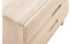 Goossens excellent ladekast curve wit eiken - 8217815-01