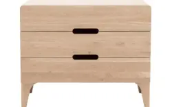 Goossens excellent ladekast curve wit eiken - 8217816-01
