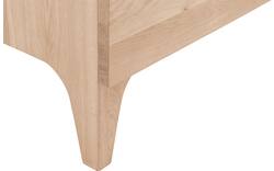 Goossens excellent ladekast curve wit eiken - 8217816-01