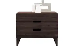 Goossens excellent ladekast curve donker bruin eiken - 8217818-01