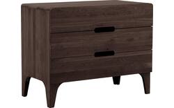 Goossens excellent ladekast curve donker bruin eiken - 8217818-01