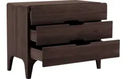 Goossens excellent ladekast curve donker bruin eiken - 8217818-01