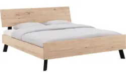 Goossens bedframe mud wit eiken - 8217824-01-A