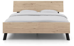 Goossens bedframe mud wit eiken - 8217824-02-A