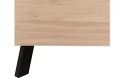 Goossens bedframe mud wit eiken - 8217824-01-A