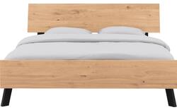 Goossens bedframe mud blank eiken - 8217826-02