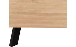 Goossens bedframe mud onbewerkt eiken - 8217827-01