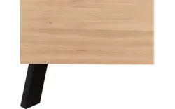 Goossens bedframe mud onbewerkt eiken - 8217827-01