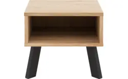 Goossens nachtkastje mud blank eiken - 8217829-01