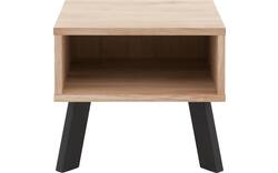 Goossens nachtkastje mud wit eiken - 8217831-01