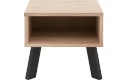 Goossens nachtkastje mud wit eiken - 8217831-01