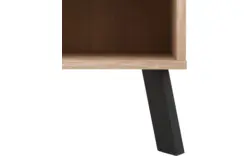 Goossens nachtkastje mud wit eiken - 8217831-01