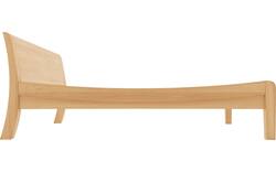 Goossens excellent bedframe donna blank eiken - 8217835-02