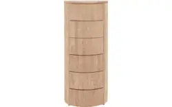 Goossens excellent ladekast donna wit eiken - 8217837-02