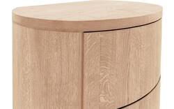 Goossens excellent ladekast donna wit eiken - 8217837-02