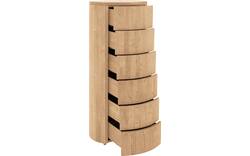 Goossens excellent ladekast donna wit eiken - 8217838-03