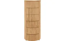 Goossens excellent ladekast donna blank eiken - 8217839-02