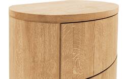 Goossens excellent ladekast donna blank eiken - 8217839-02