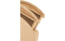 Goossens excellent nachtkastje donna blank eiken - 8217845-02